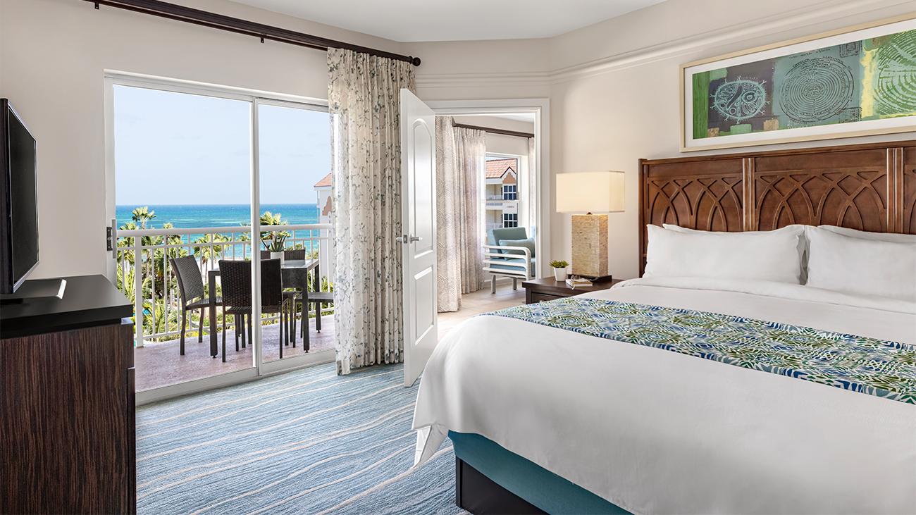 Master Bedroom with Balcony (2-Bedroom Villa)
